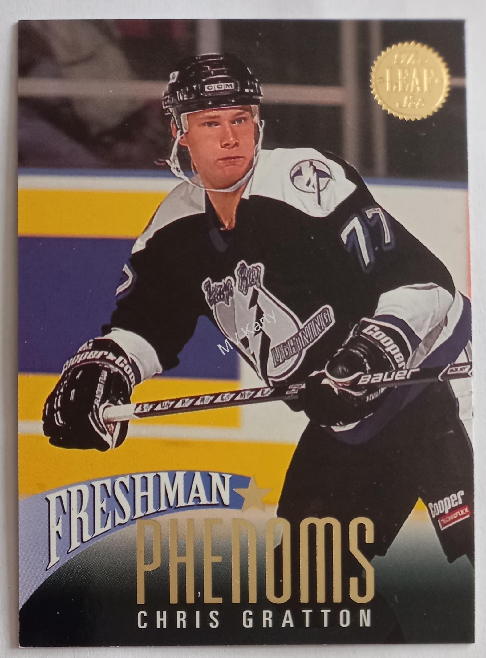 1993-94 Leaf - Freshman Phenoms #3 Chris Gratton