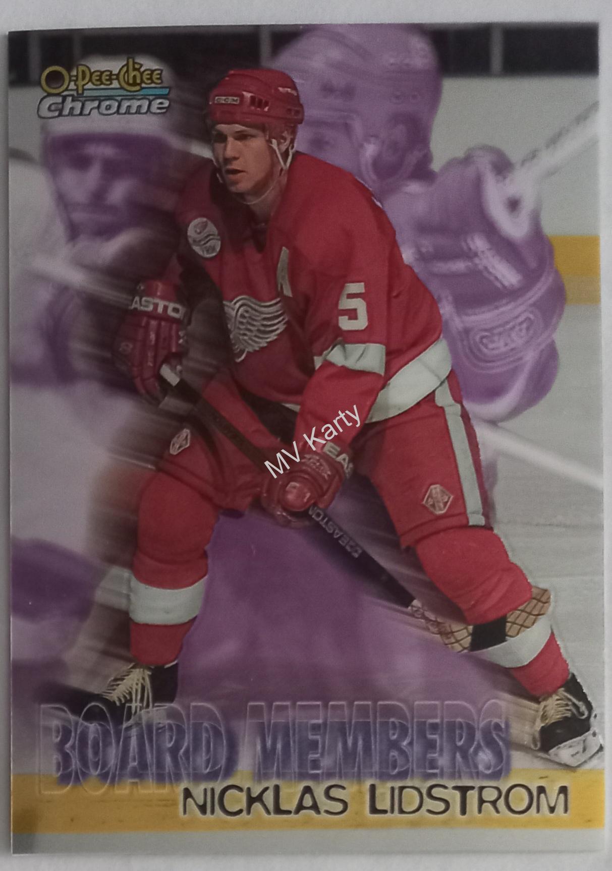 1998-99 O-Pee-Chee Chrome - Board Members #B6 Nicklas Lidstrom