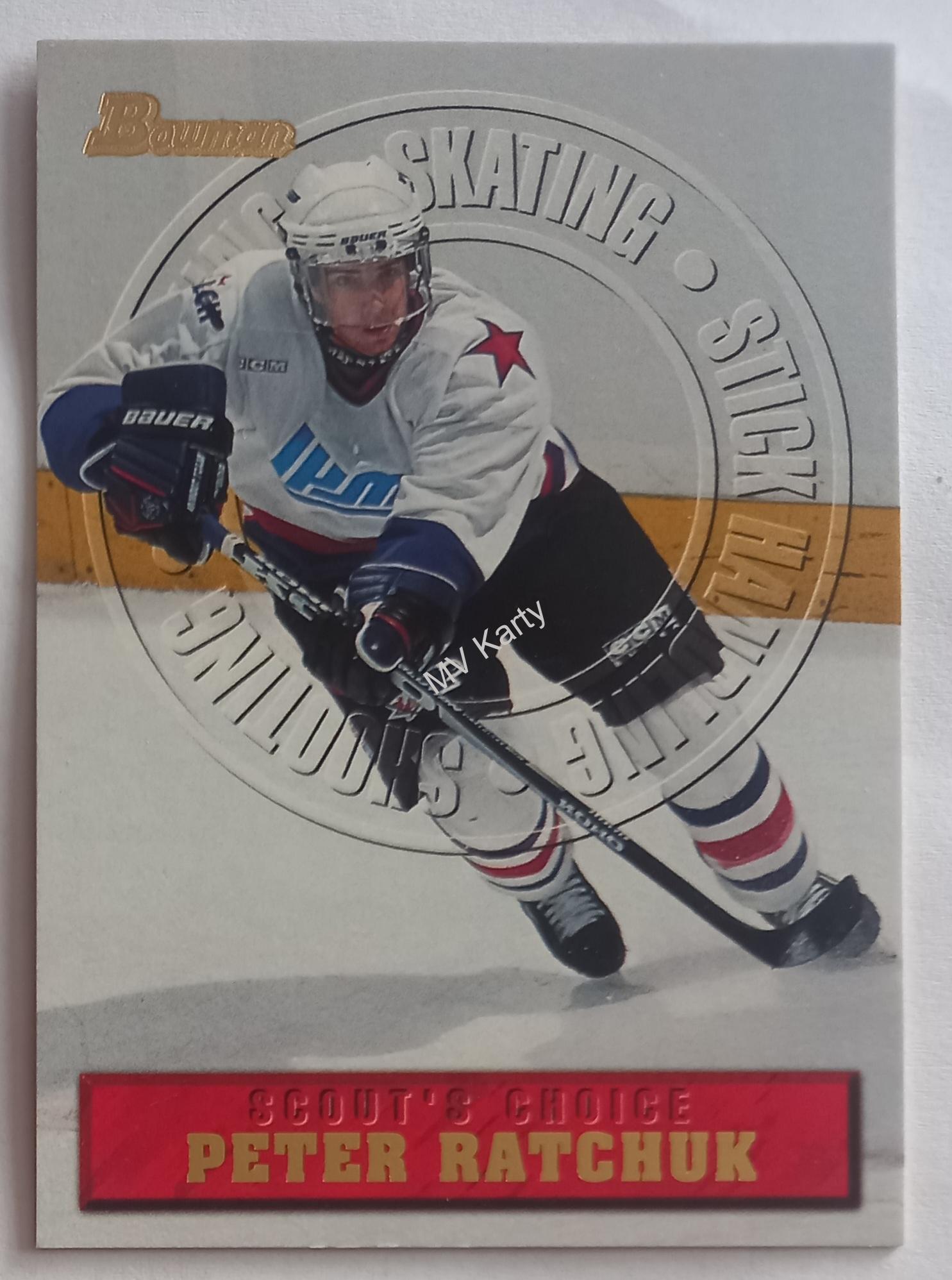 1998-99 Bowman CHL - Scout's Choice #SC14 Peter Ratchuk