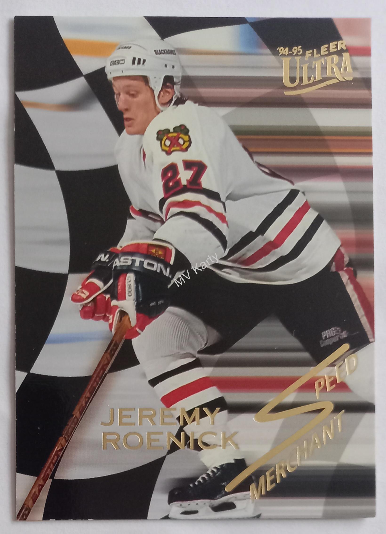 1994-95 Fleer Ultra - Speed Merchants #9 Jeremy Roenick
