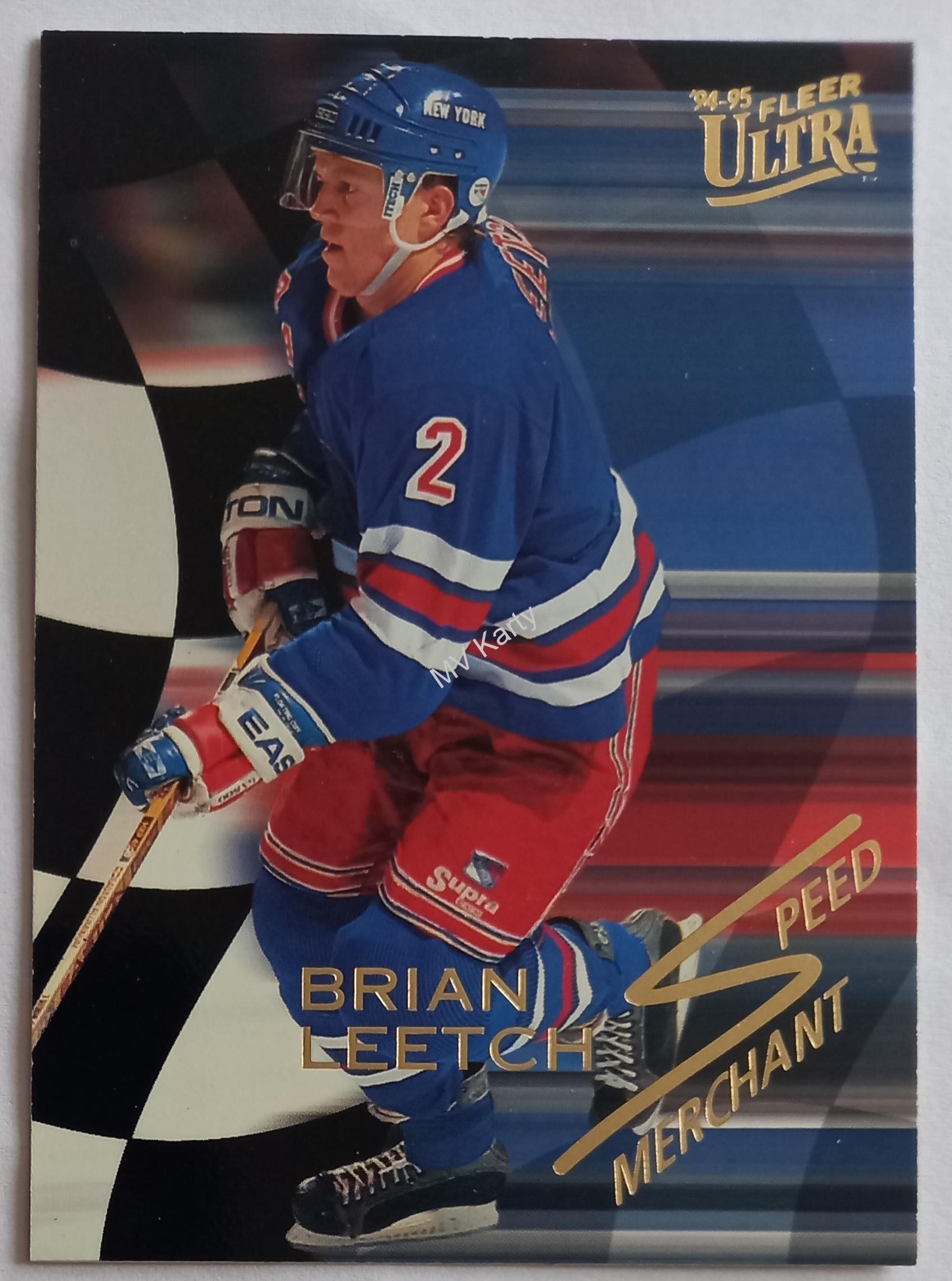 1994-95 Fleer Ultra - Speed Merchants #6 Brian Leetch
