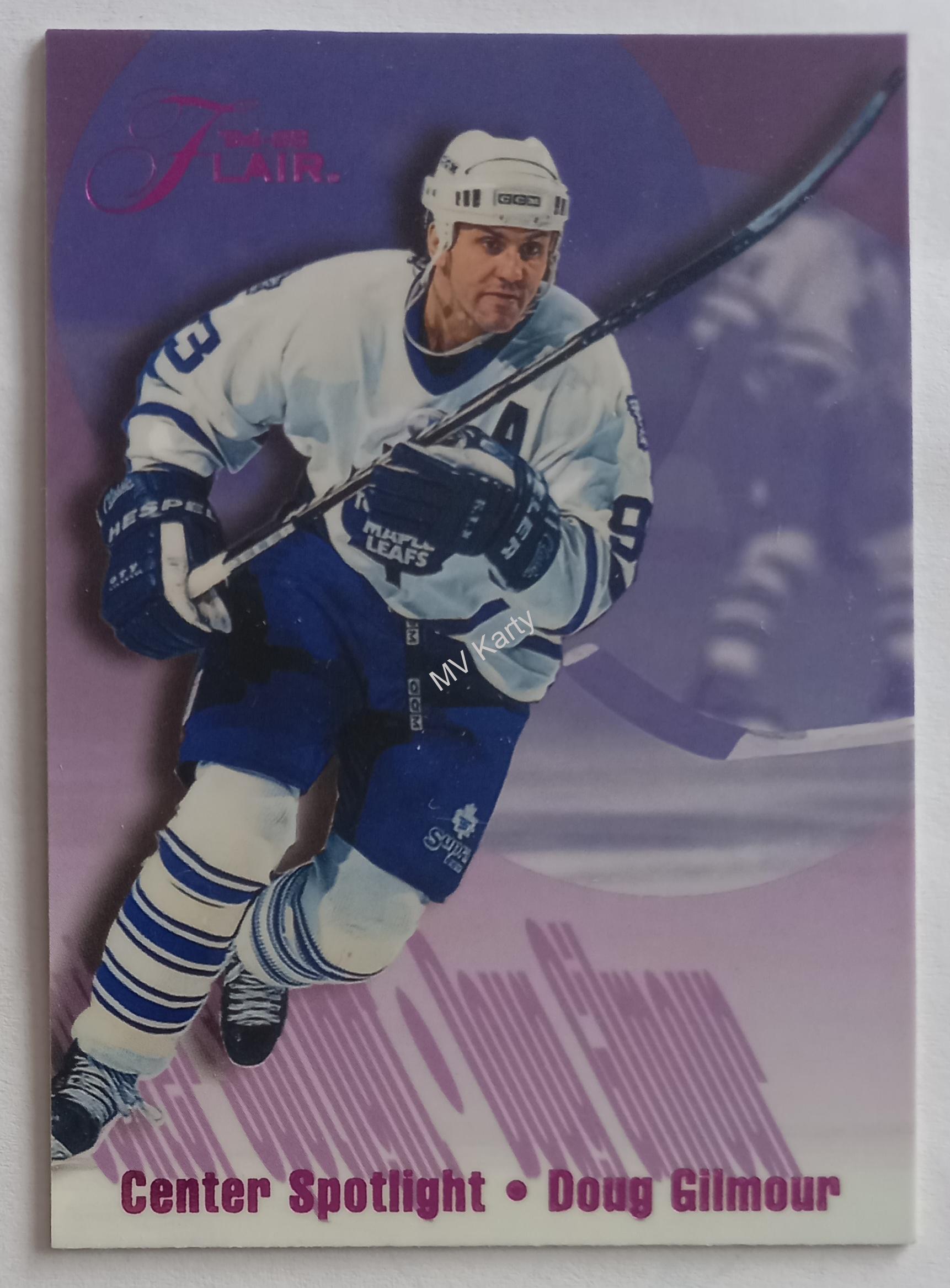 1994-95 Flair - Center Spotlight #3 Doug Gilmour