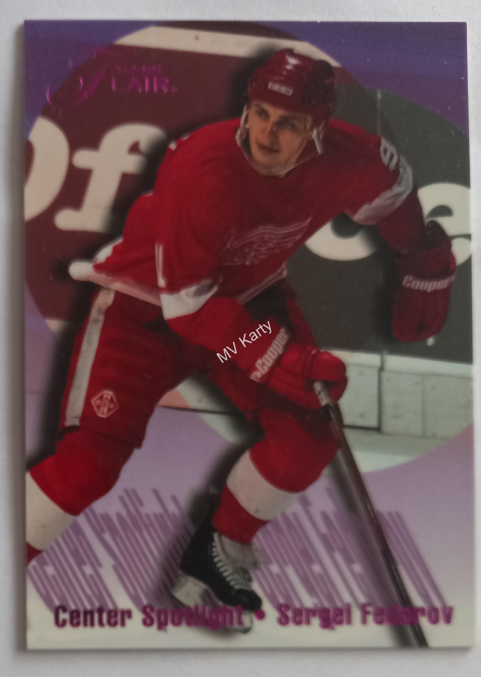1994-95 Flair - Center Spotlight #2 Sergei Fedorov