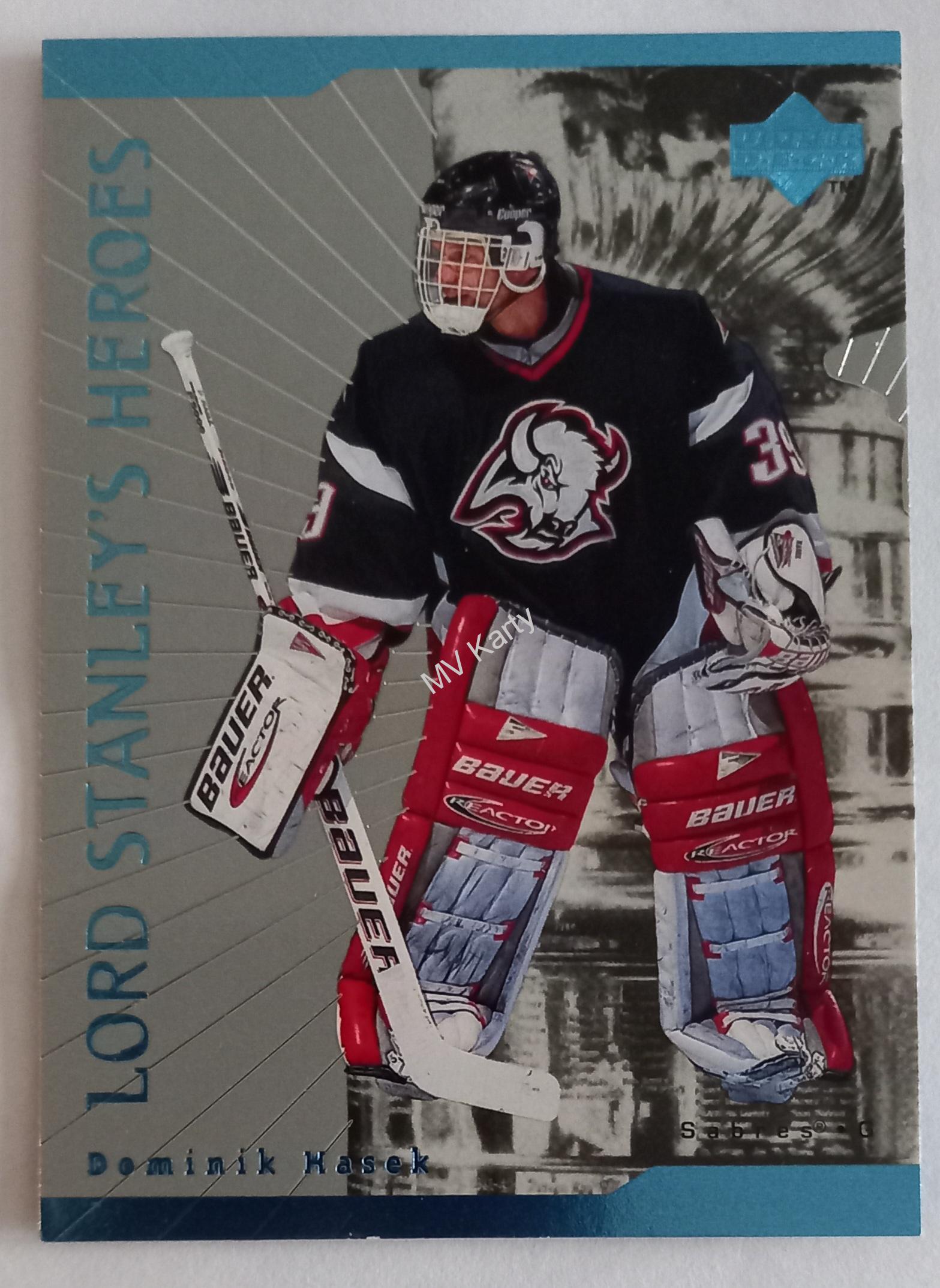 1998-99 Upper Deck - Lord Stanley's Heroes #LS27 - Dominik Hasek