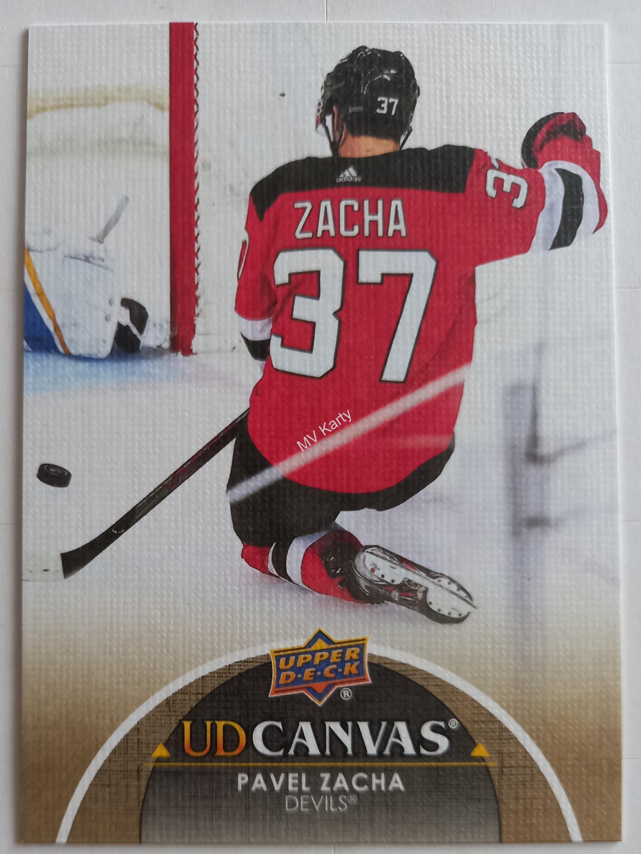 2021-22 Upper Deck Series 1 - UD Canvas #C50 Pavel Zacha