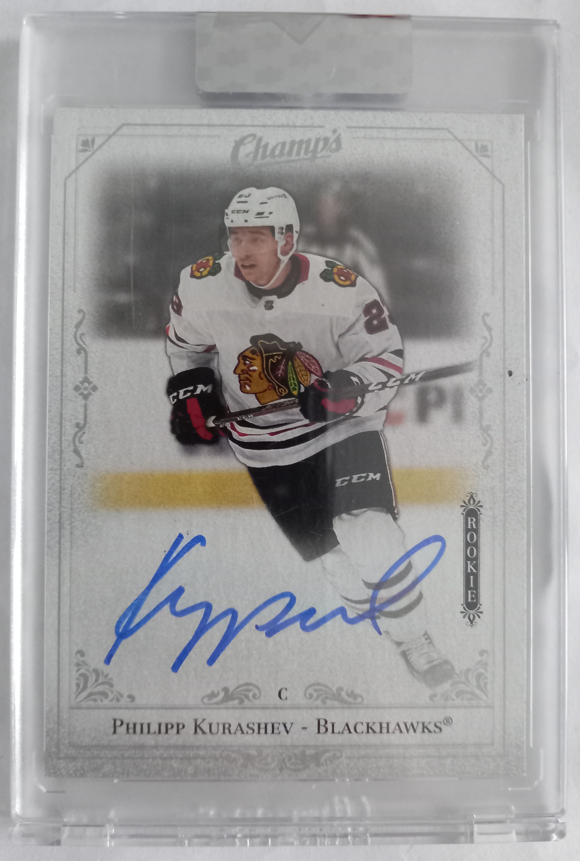 2020-21 UD Clear Cut Champs Rookie Auto #C-KU PHILIPP KURASHEV