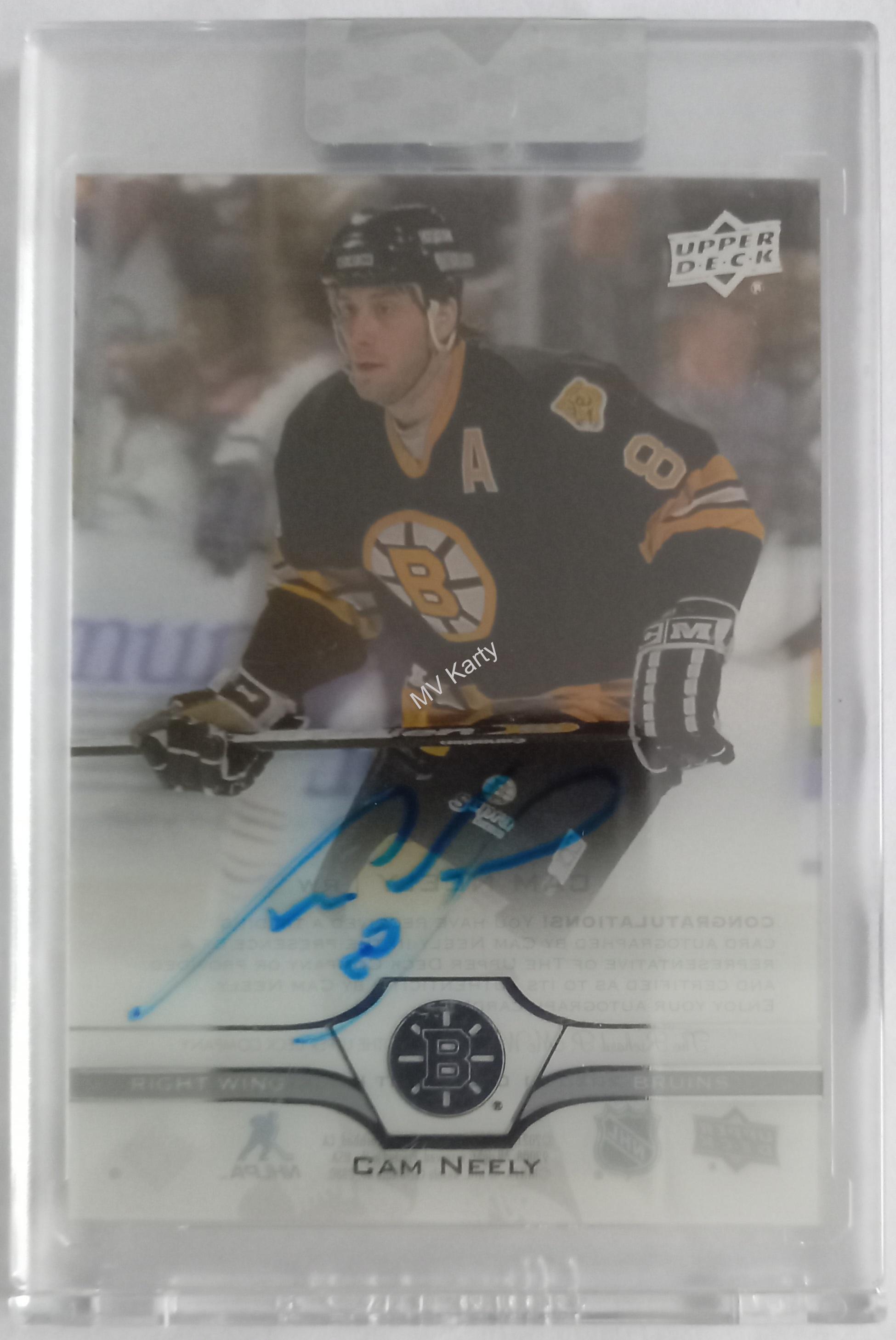 2020-21 Clear Cut Hockey Auto #CC-CN Cam Neely