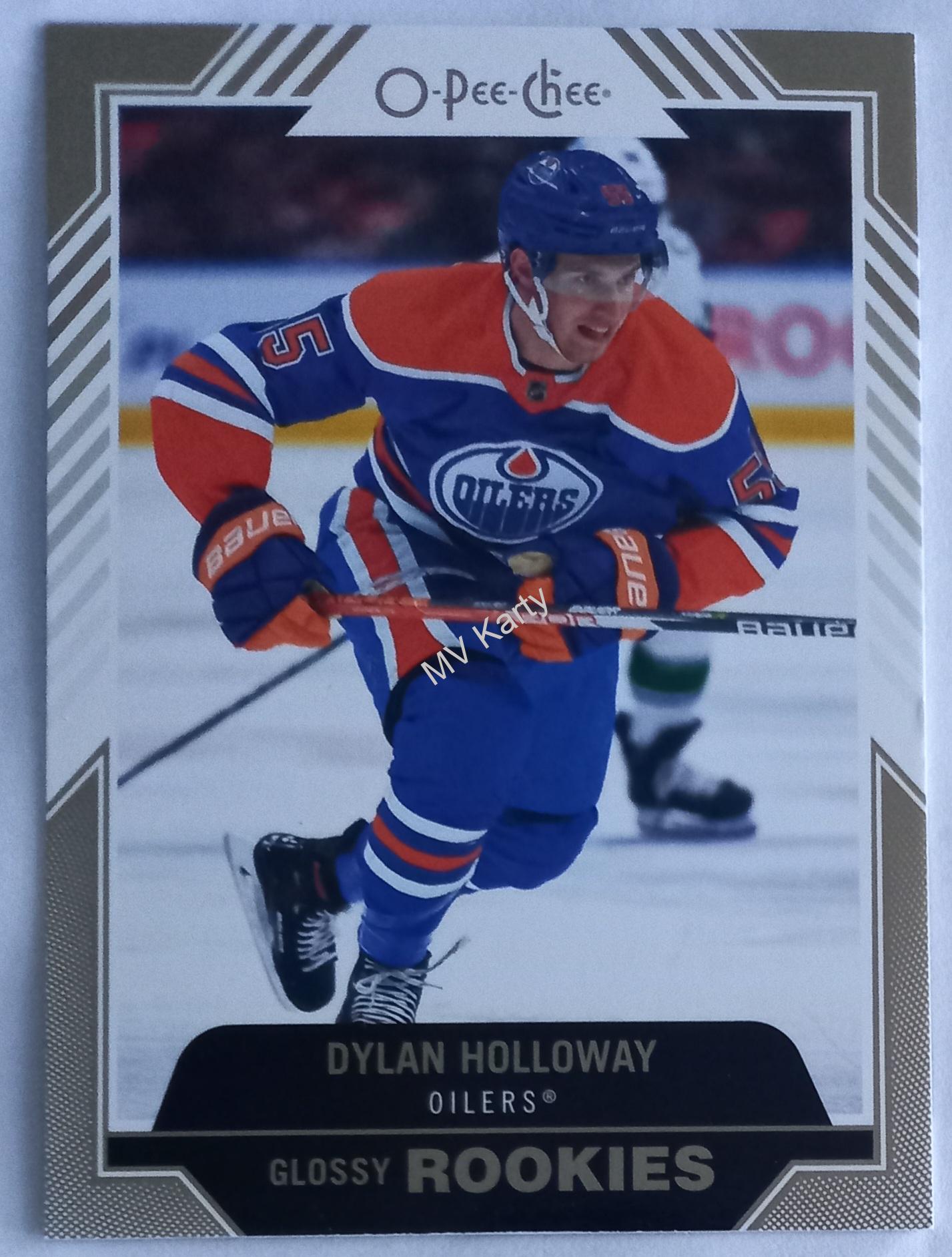 2022-23 Upper Deck Series 2 - O-Pee-Chee Glossy Rookies - Gold #R-11 Dylan Holloway