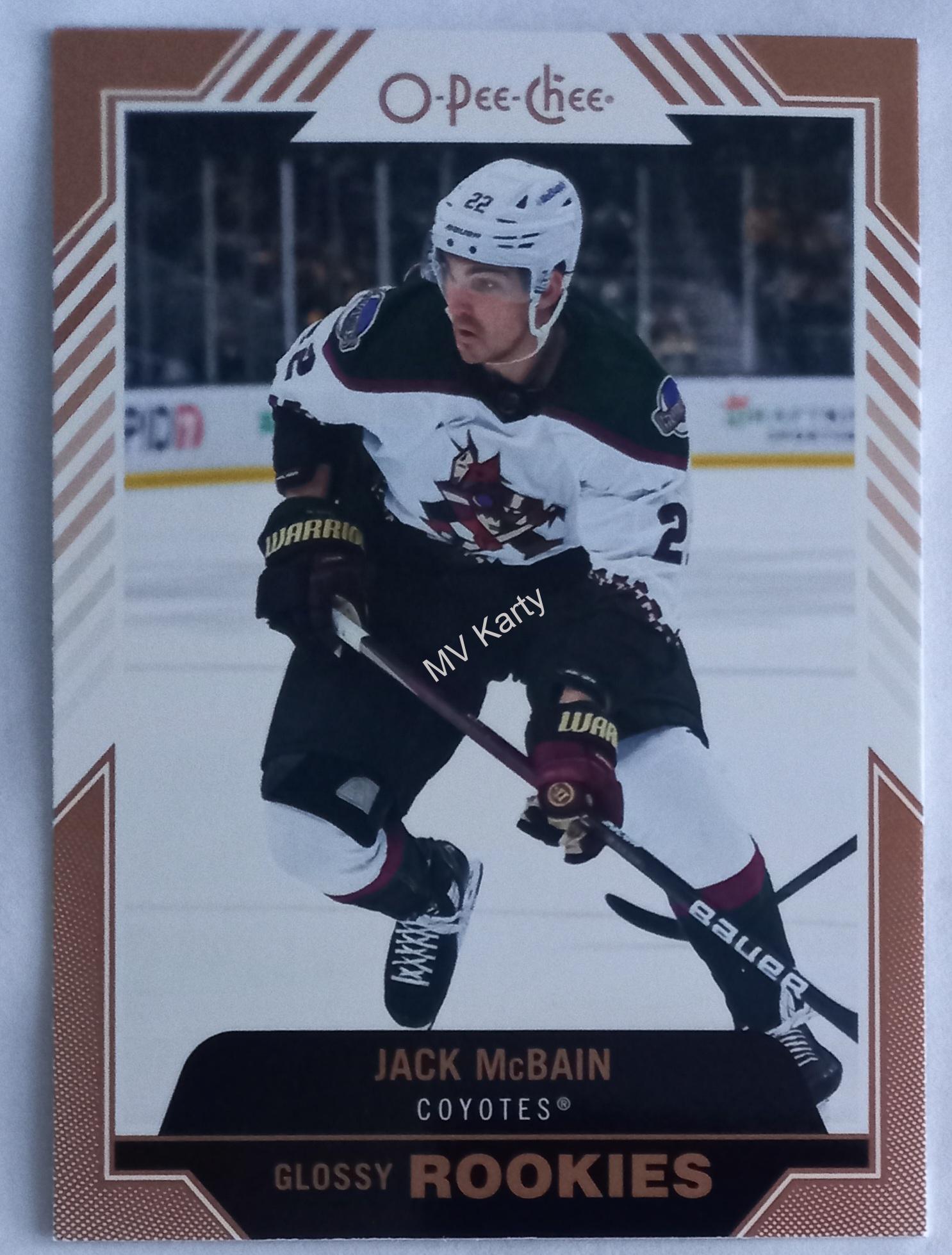 2022-23 Upper Deck Series 2 - O-Pee-Chee Glossy Rookies - Copper #R-13 Jack McBain