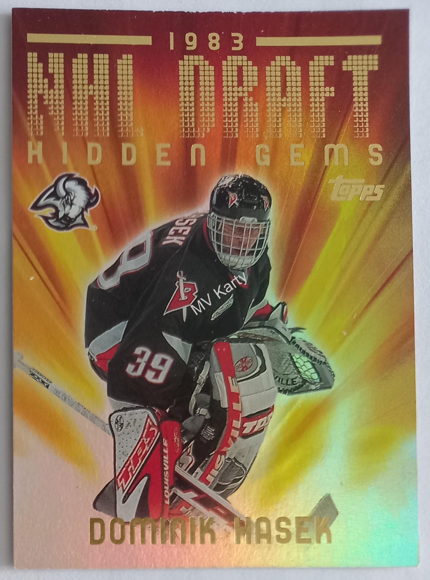 2000-01 Topps - NHL Draft #NHLD12 Dominik Hasek