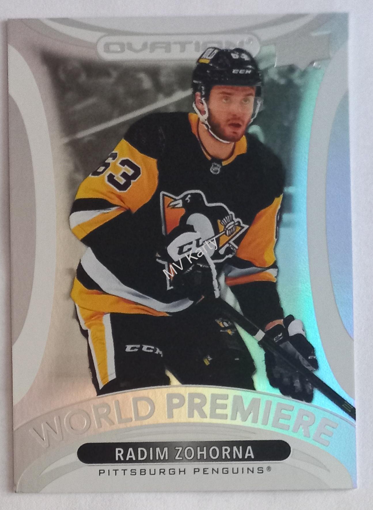 2021-22 Upper Deck Ovation - World Premiere #WP-24 Radim Zohorna