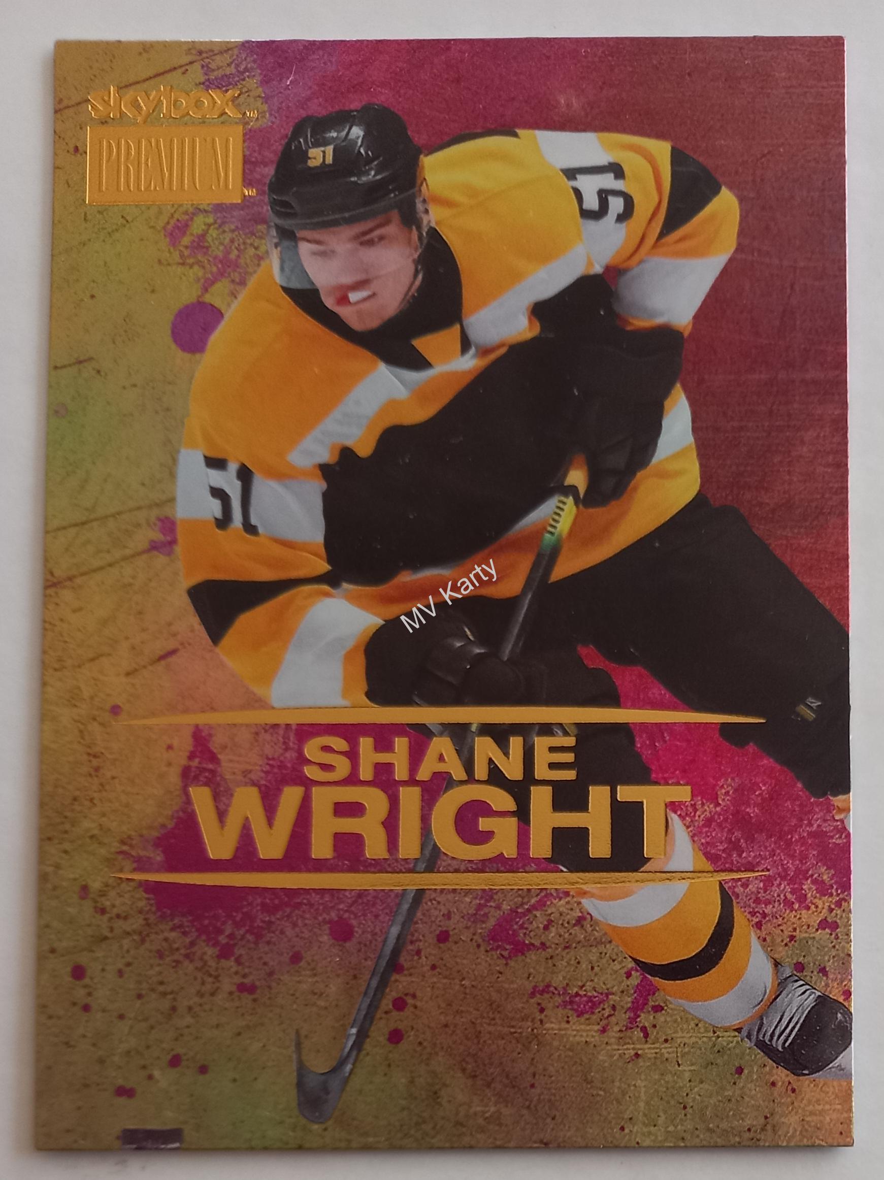 2021 Skybox Metal Universe Champions - Skybox Premium - Gold #S-43 Shane Wright