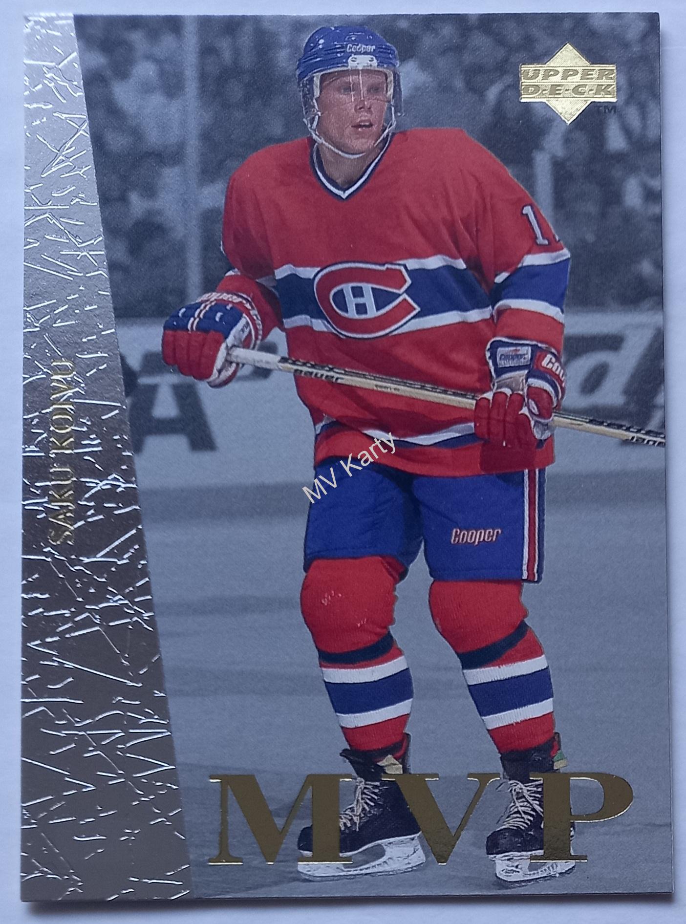 1996-97 Upper Deck Collector's Choice - MVP #UD38 Saku Koivu