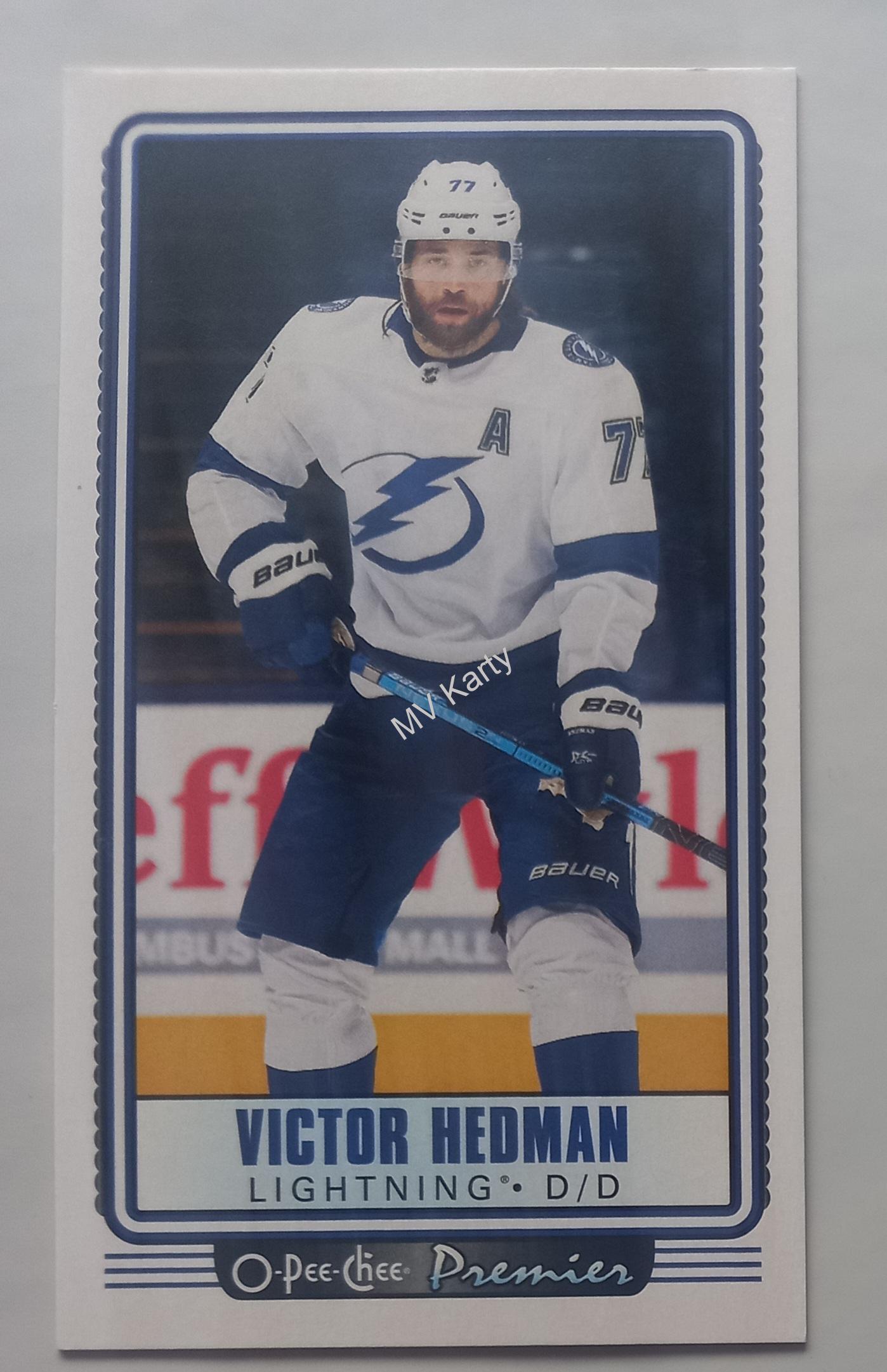 2021-22 O-Pee-Chee - Premier Tallboys #P-21 Victor Hedman