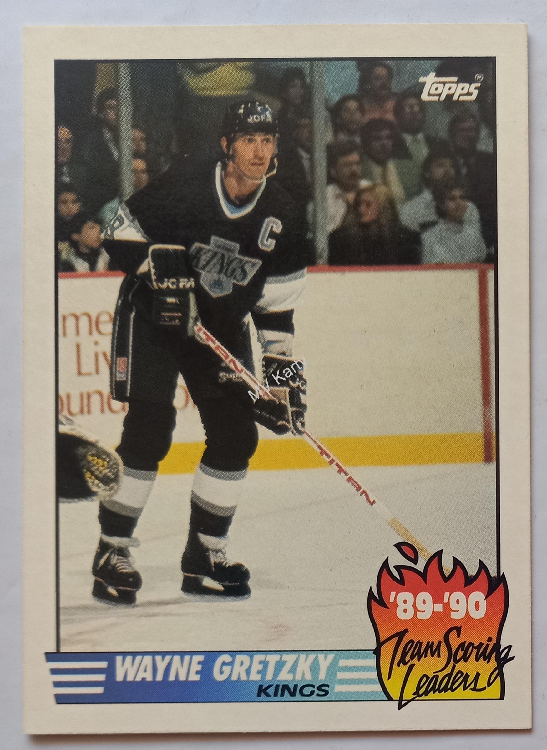 1990-91 Topps - Team Scoring Leaders se (21 karet)