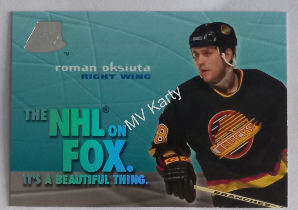1995-96 Skybox Impact - NHL on FOX #2 Roman Oksiuta