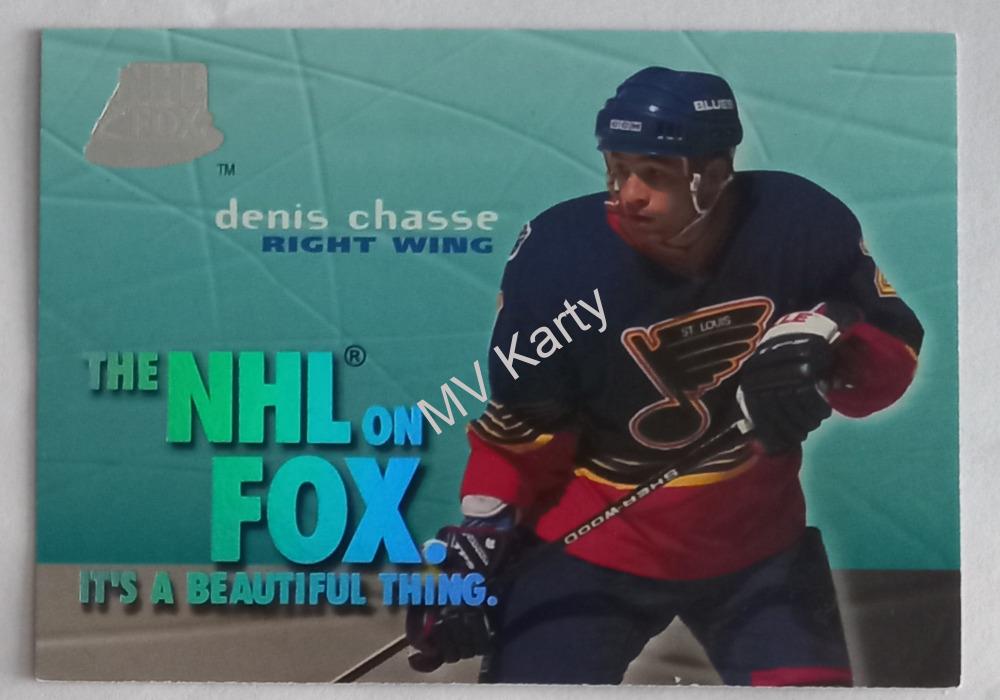 1995-96 Skybox Impact - NHL on FOX #5 Denis Chasse