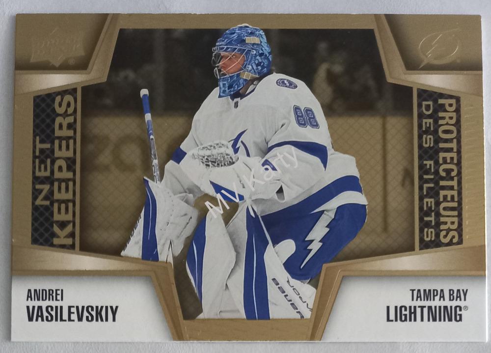 2023-24 Upper Deck Tim Hortons Collector's Series - Net Keepers #NK-6 Andrei Vasilevskiy