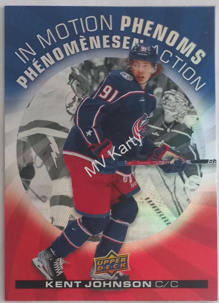 2023-24 Upper Deck Tim Hortons Collector's Series - In Motion Phenoms #MP-10 Kent Johnson