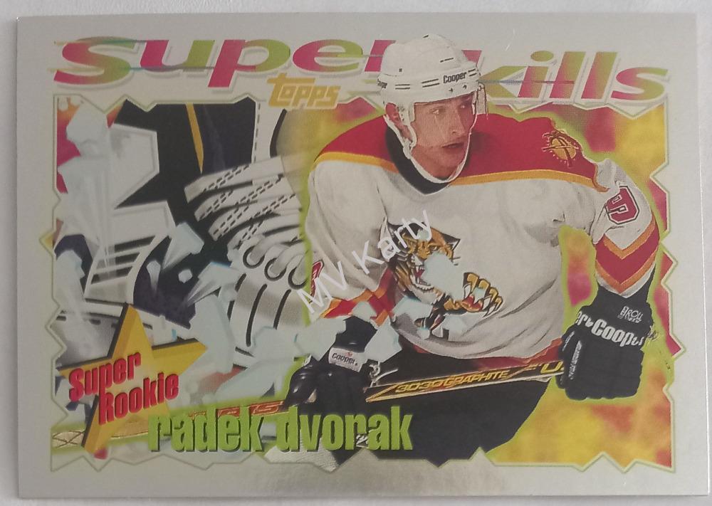 1995-96 Topps Super Skills - Super Rookies #SR10 Radek Dvorak