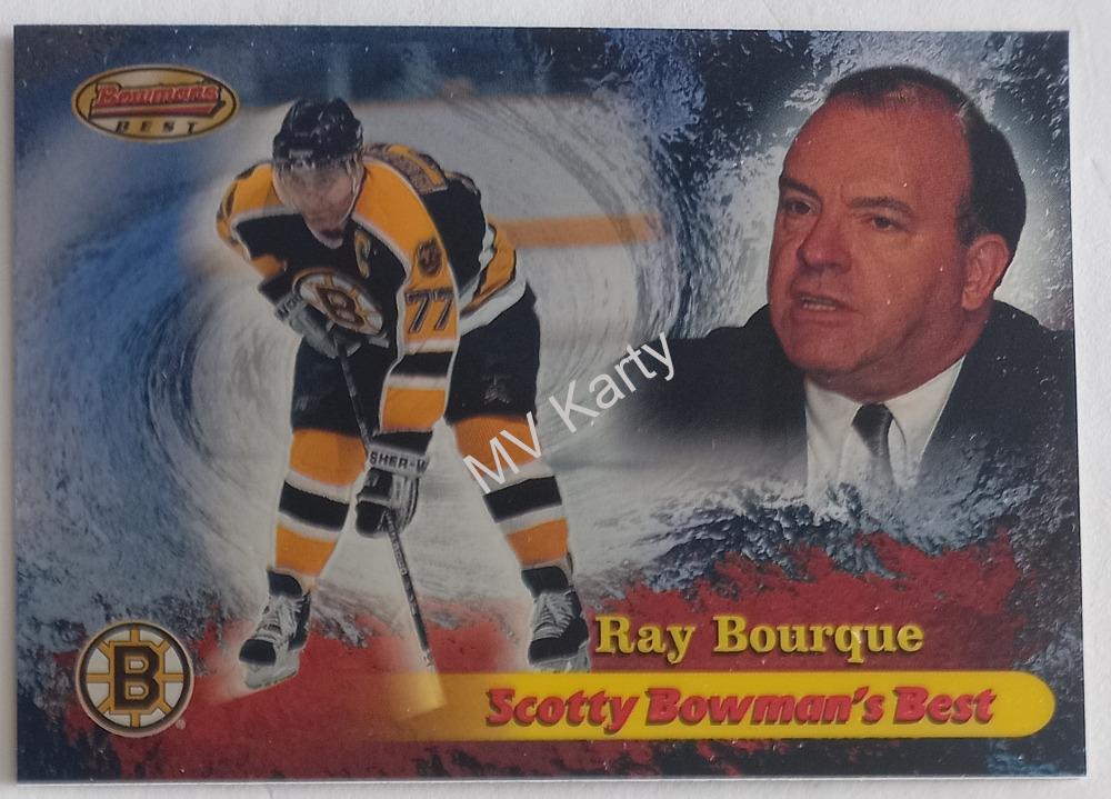 1998-99 Bowman's Best - Scotty Bowman' Best #SB10 Ray Bourque