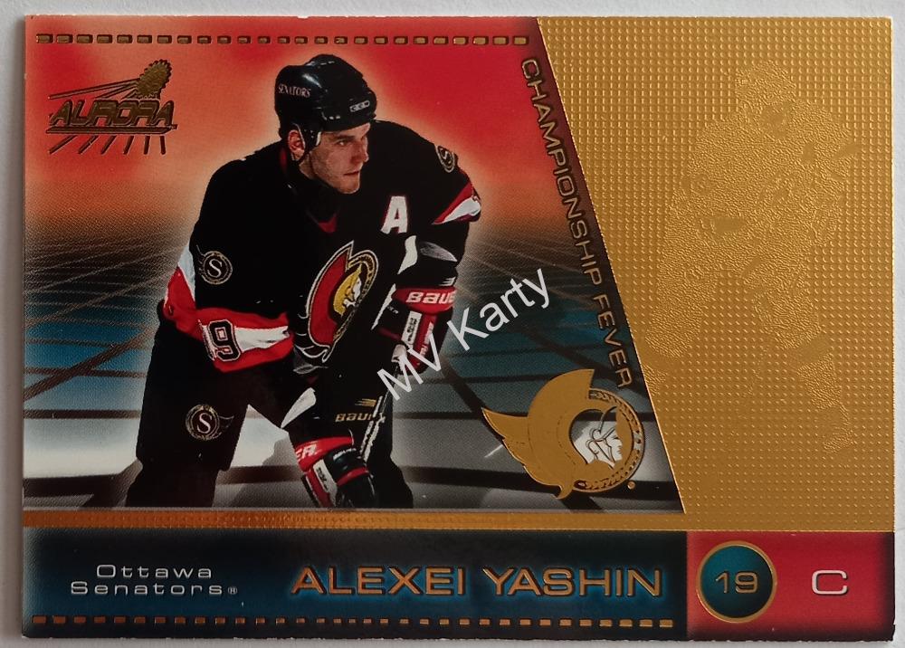 1998-99 Pacific Aurora - Championship Fever #34 Alexei Yashin