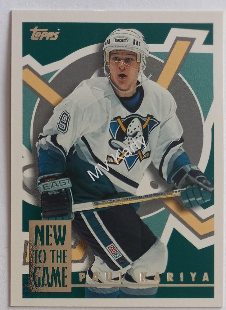 1995-96 Topps - New to the Game #5NG Paul Kariya