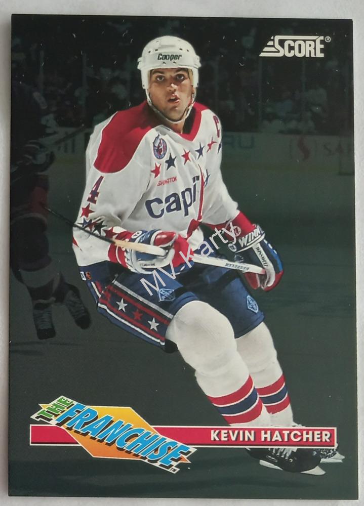 1993-94 Score - The Franchise #23 Kevin Hatcher