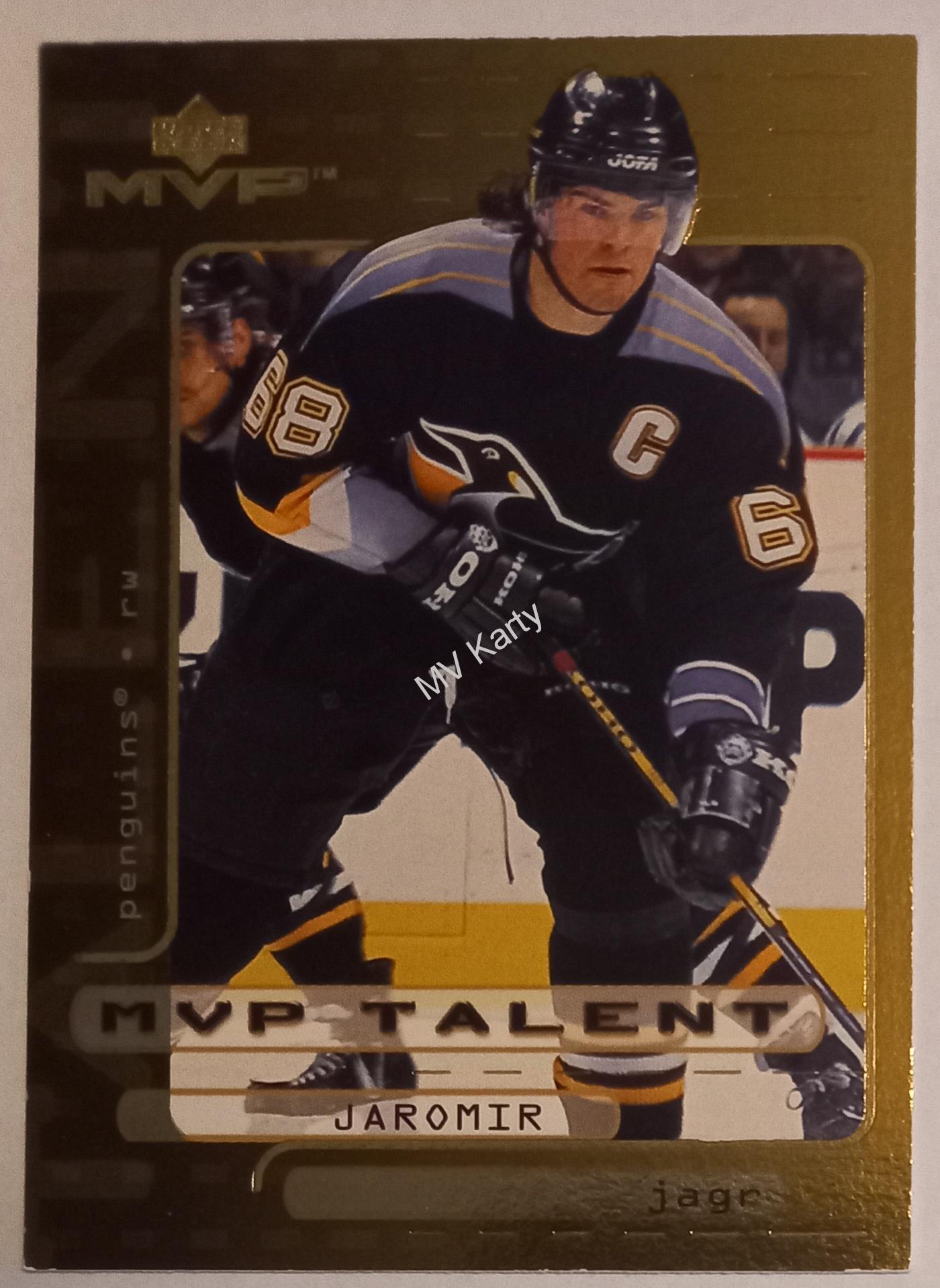 1999-00 Upper Deck MVP - MVP Talent #MVP8 - Jaromir Jagr