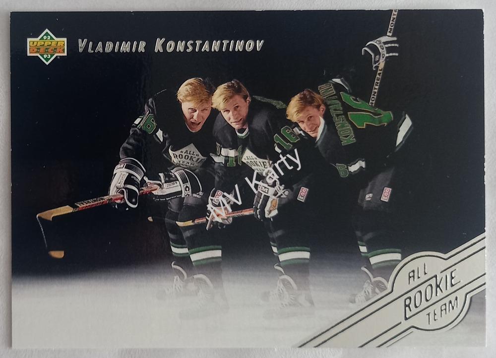 1992-93 Upper Deck - All-Rookie Team #AR5 Vladimir Konstantinov