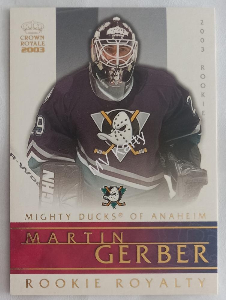 2002-03 Pacific Crown Royale - Rookie Royalty #2 Martin Gerber