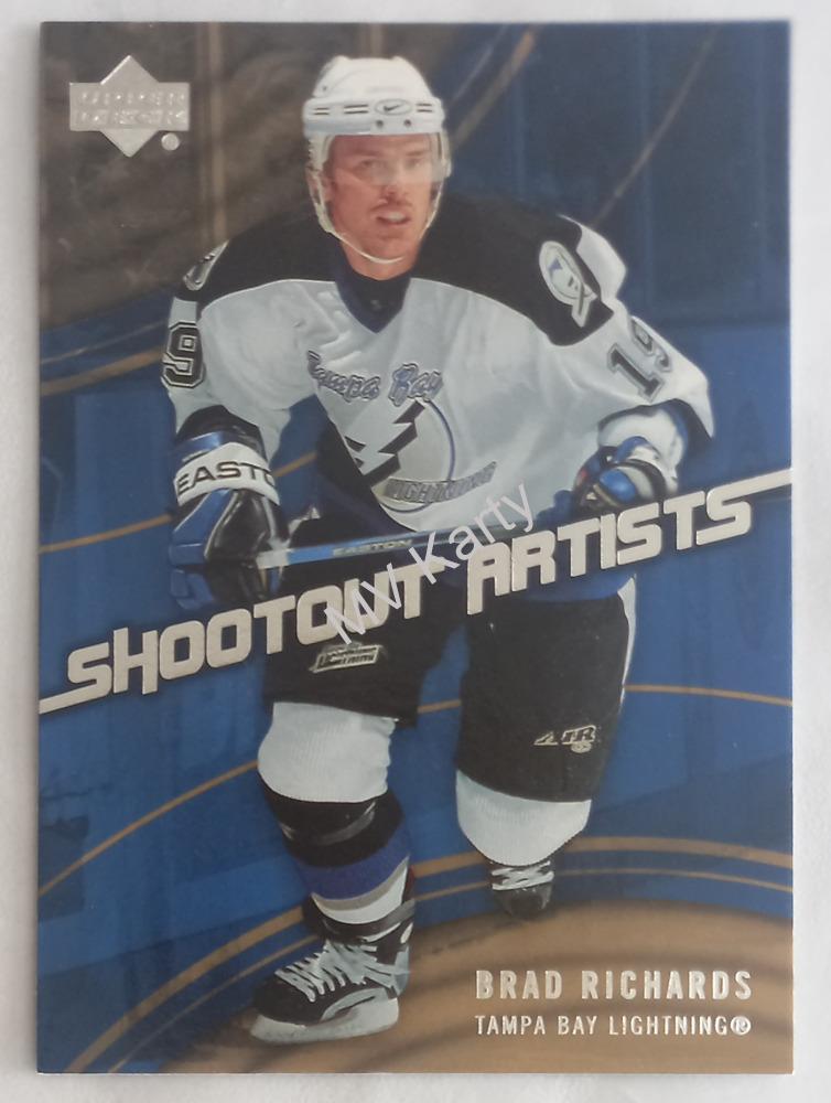2006-07 Upper Deck - Shootout Artists #SA3 Brad Richards