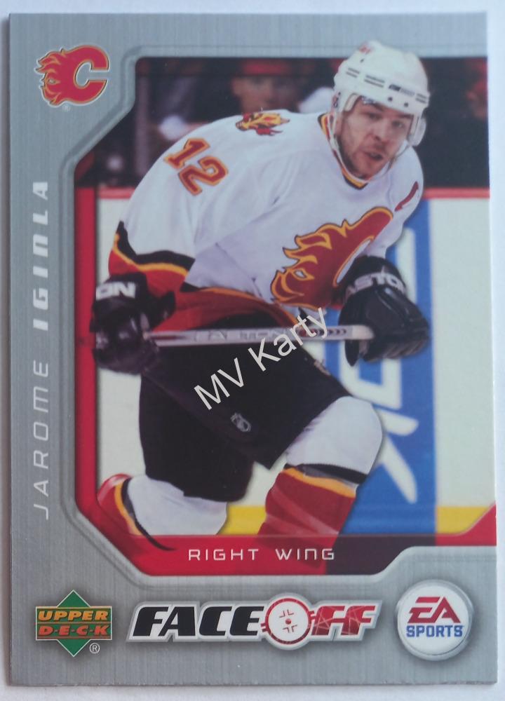2007-08 Victory - EA Sports Face-Off #FO1 Jarome Iginla
