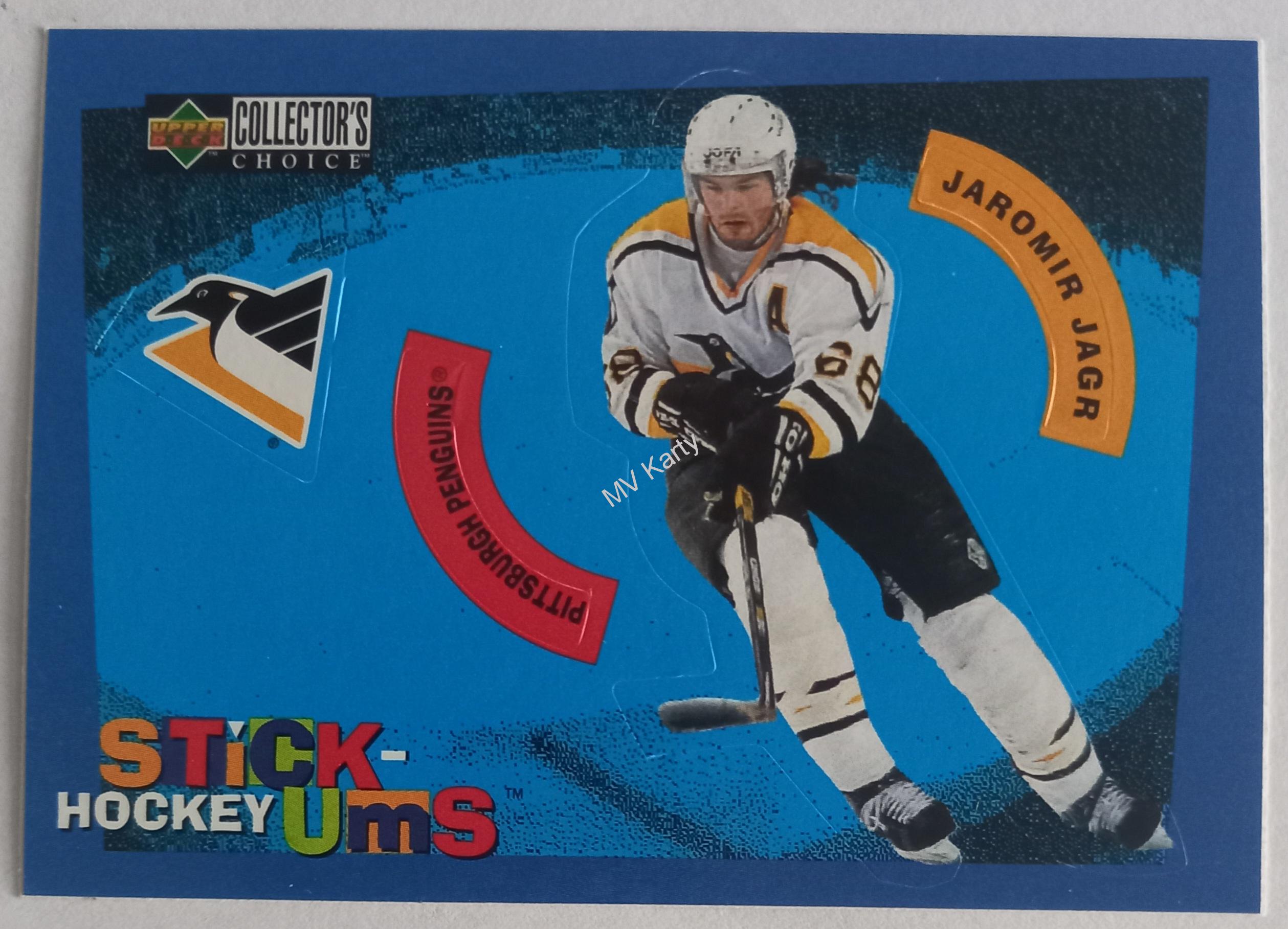 1997-98 Upper Deck Collector's Choice - Stick-Ums #S15 Jaromir Jagr