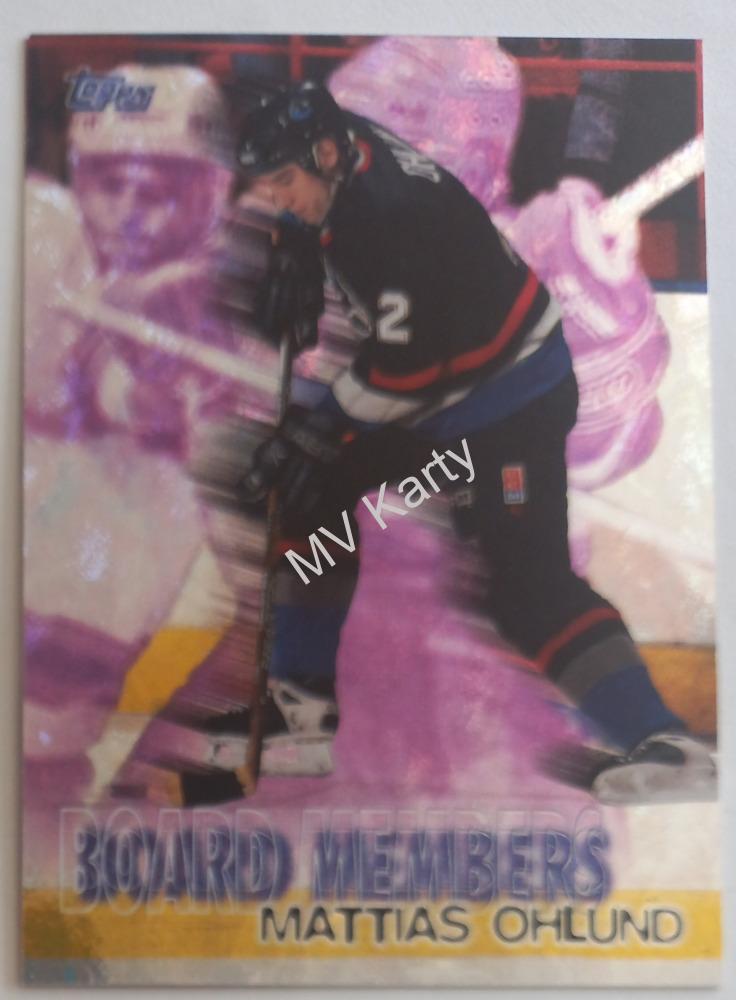 1998-99 Topps - Board Members #B5 Mattias Ohlund