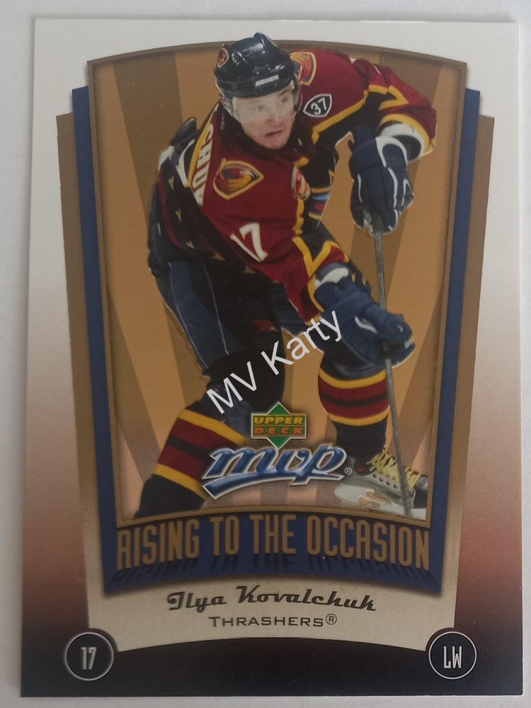 2005-06 Upper Deck MVP - Rising to the Occasion #RO14 Ilya Kovalchuk