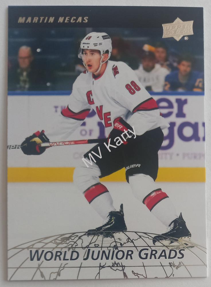 2022-23 Upper Deck Series 2 - World Junior Grads #WG-19 Martin Necas