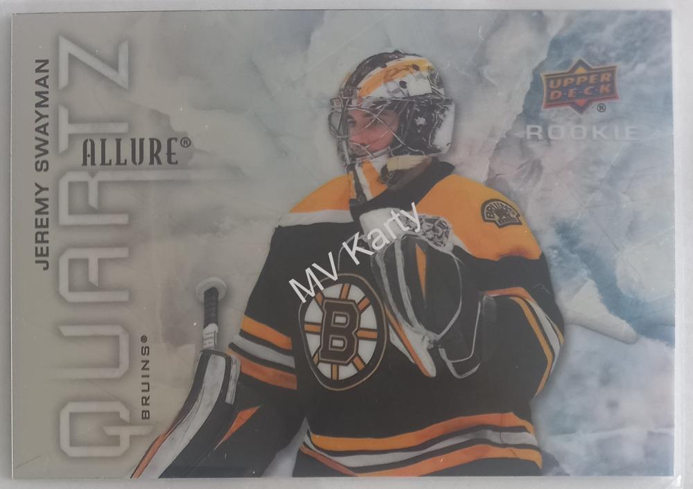 2021-22 Upper Deck Allure - Quartz Rookies #AQ-JS Jeremy Swayman