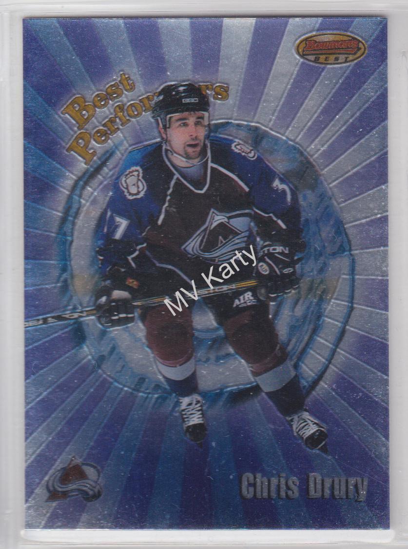 1998-99 Bowman's Best - Best Performers #BP7 - Chris Drury