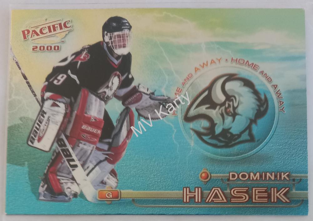 1999-00 Pacific - Home & Away #13 Dominik Hasek
