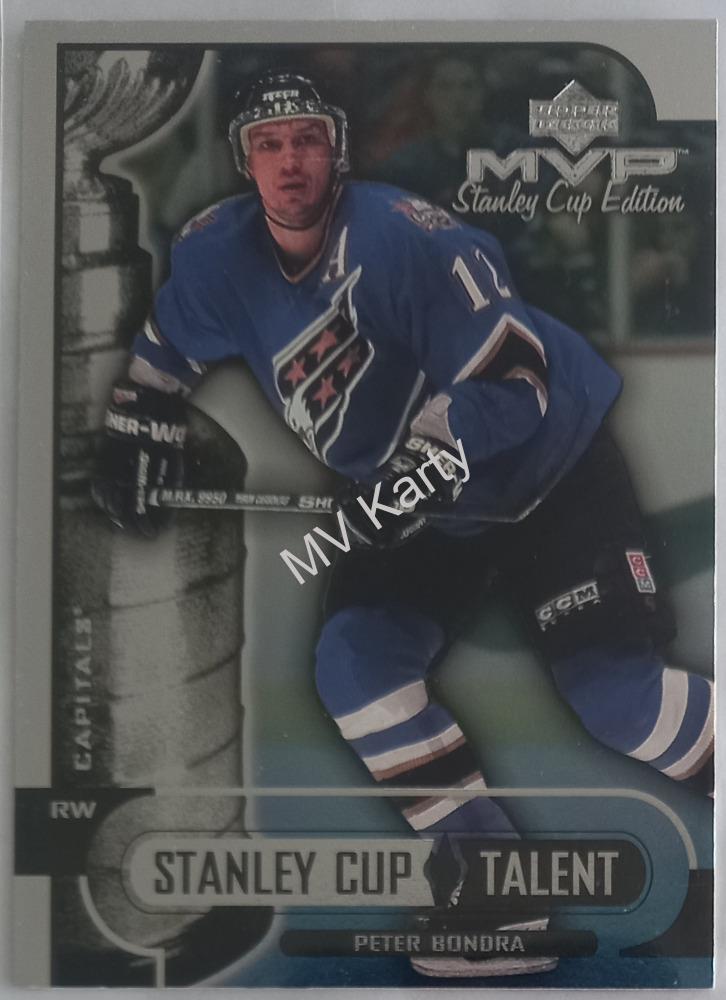 1999-00 Upper Deck MVP Stanley Cup Edition - Stanley Cup Talent #SC20 Peter Bondra