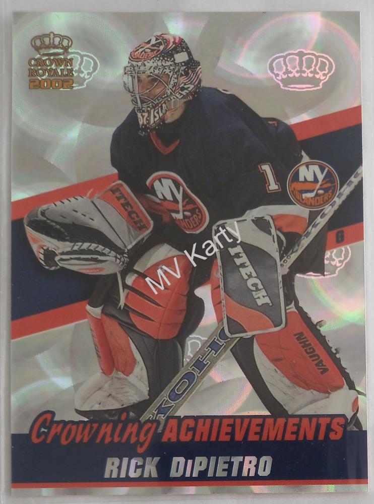2001-02 Pacific Crown Royale - Crowning Achievements #7 Rick DiPietro