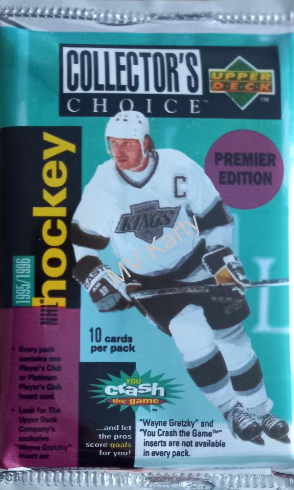 1995-96 Upper Deck Collector's Choice Premier edition balíček