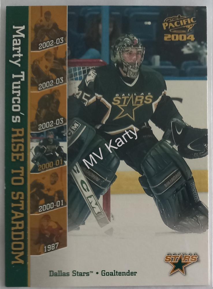 2003-04 Pacific - Marty Turco's Rise to Stardom #3 Marty Turco
