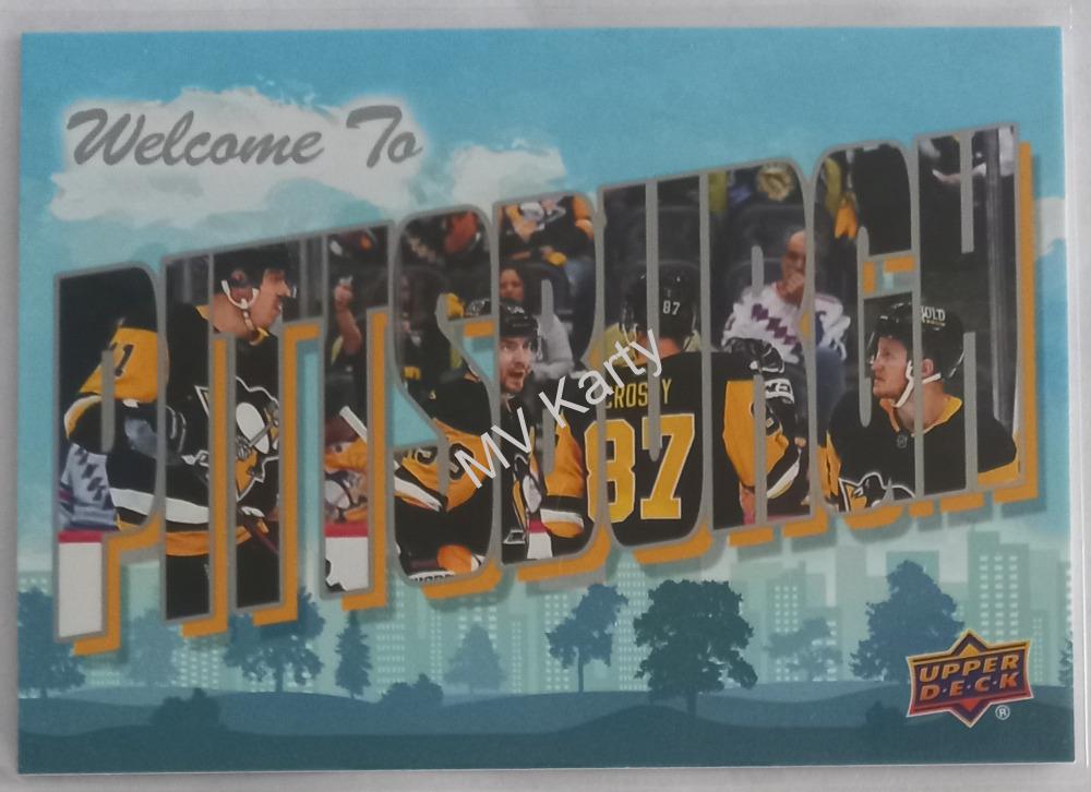 2022-23 Upper Deck Series 2 - Welcome To #WT-23 Pittsburgh Penguins