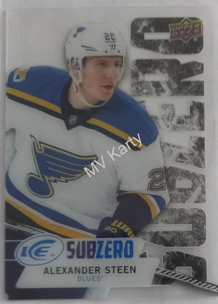 2016-17 Upper Deck Ice - Subzero #SZ-24 Alexander Steen