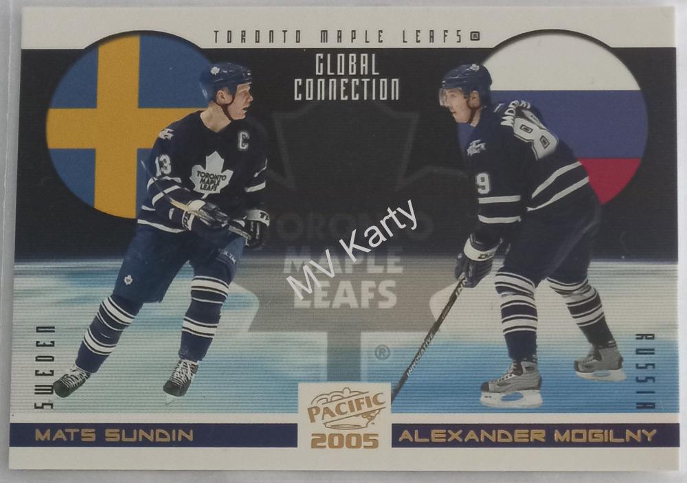 2004-05 Pacific - Global Connection #8 Mats Sundin, Alexander Mogilny