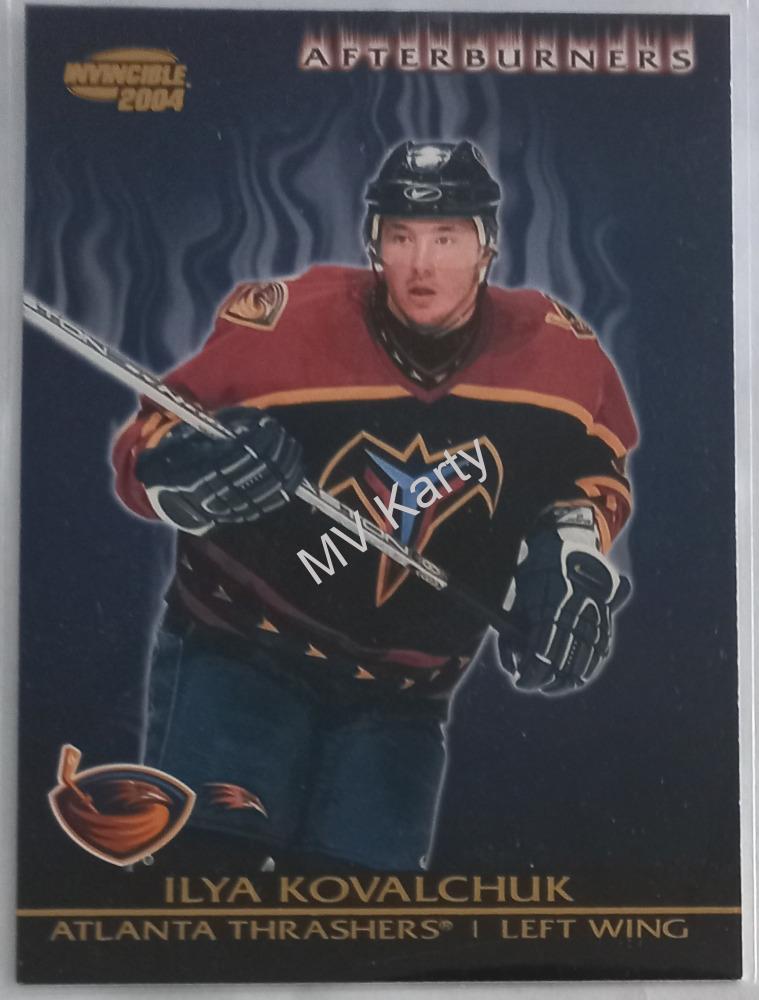 2003-04 Pacific Invincible - Afterburners #1 Ilya Kovalchuk