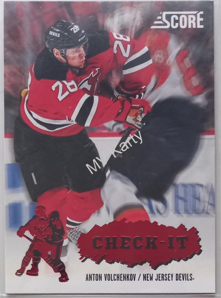 2013-14 Score - Check-It #CI-19 Anton Volchenkov