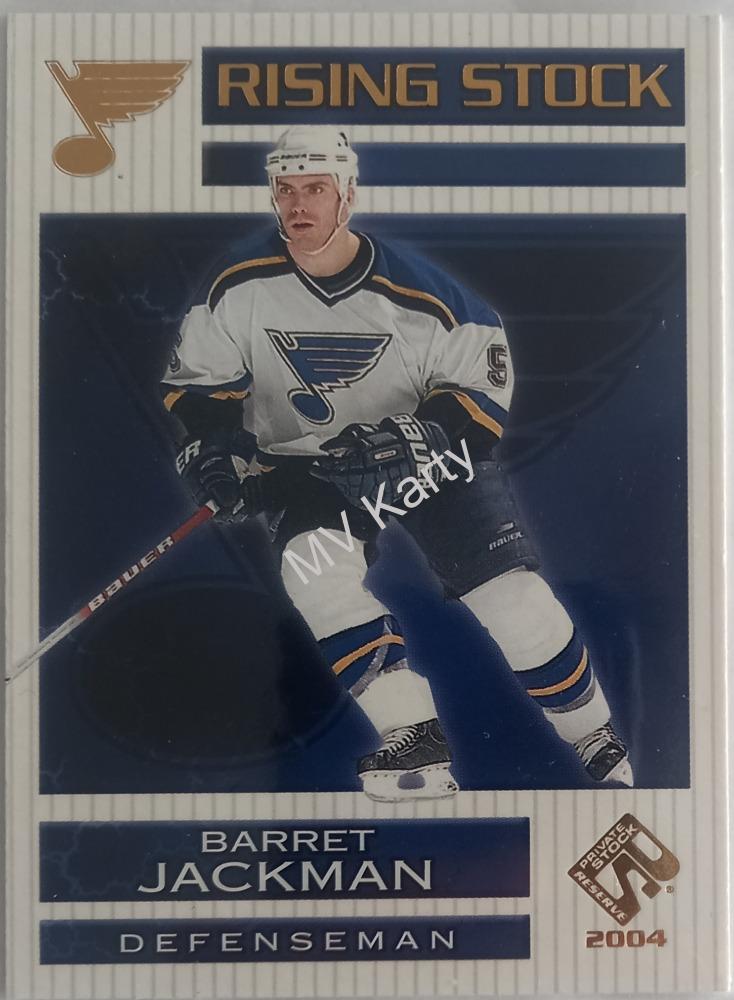 2003-04 Pacific Private Stock Reserve - Rising Stock #12 Barret Jackman